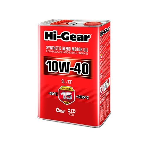 HI-GEAR 10W-40 полусинтетика